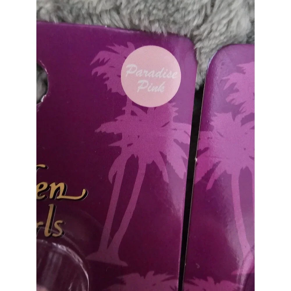 Golden Girls Lip Gloss Rose Betty White Palm Peach NEW NWT